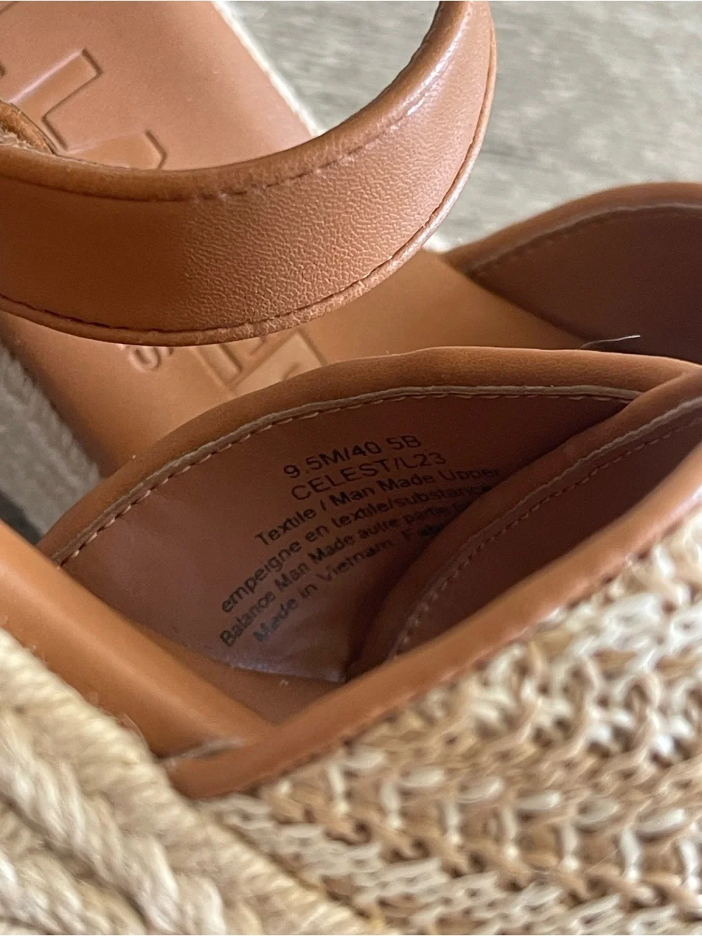 Karl Lagerfeld Celeste Platform Wedge Sandal - 9.5